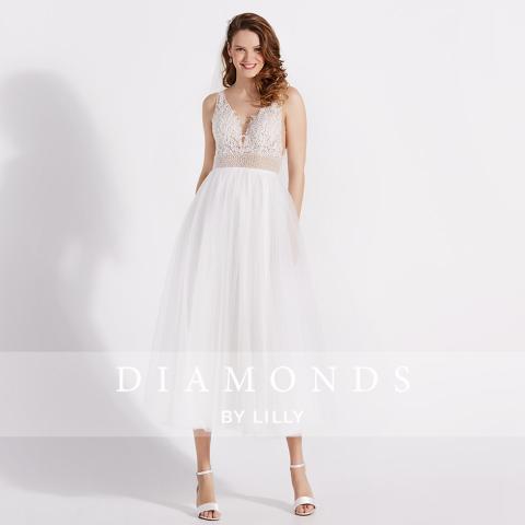 DIAMONDS by LILLY » Smarta korta klänningar för den trendiga bruden.