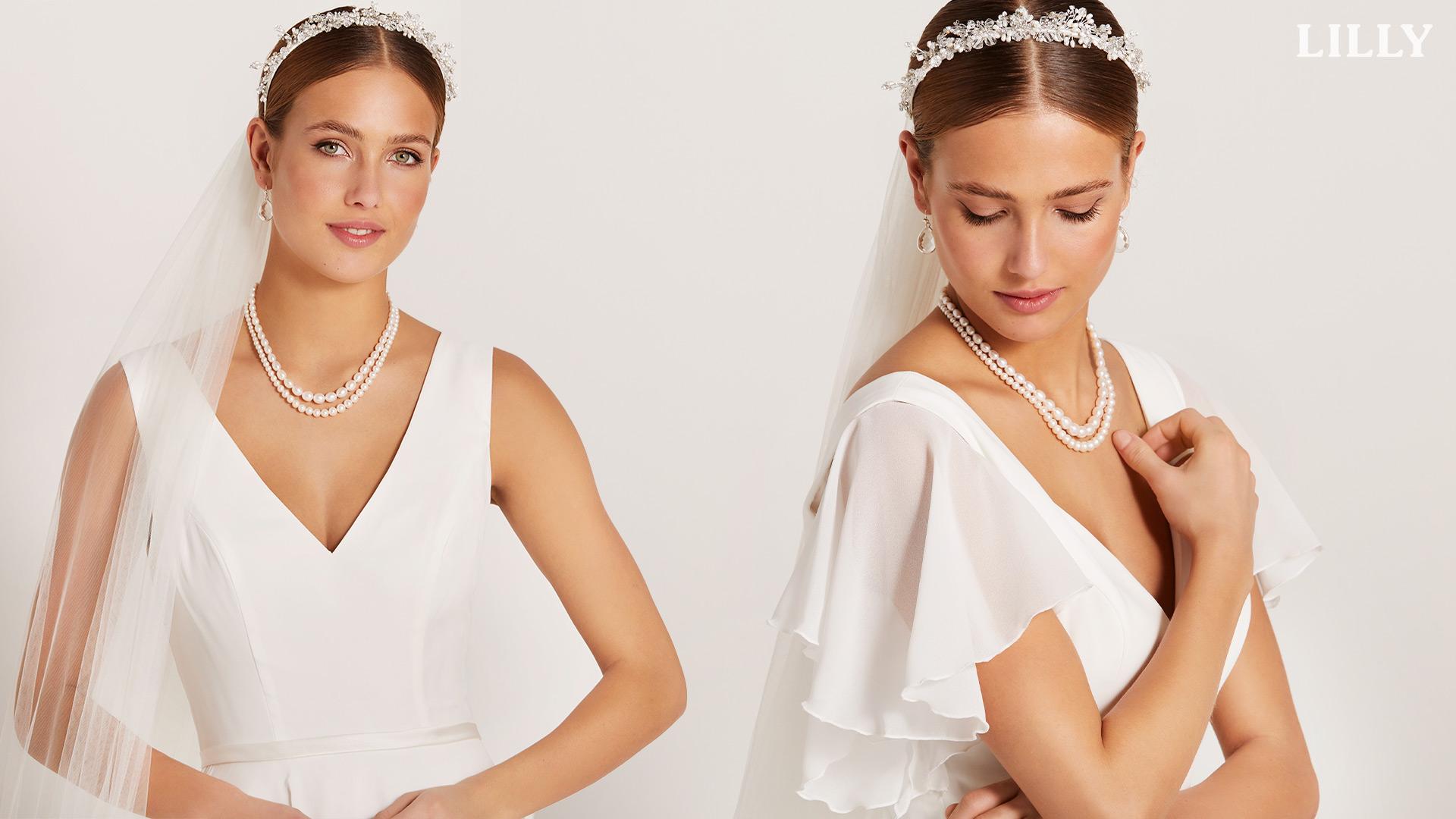 Så får du ärmar på din ärmlösa brudklänning