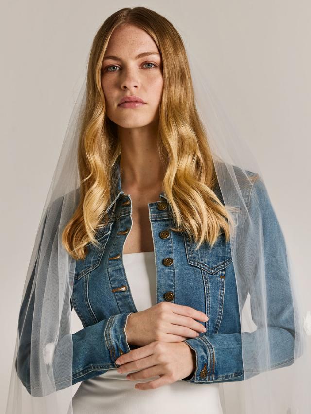 Cool Jeans jacka till boho bruden | LILLY