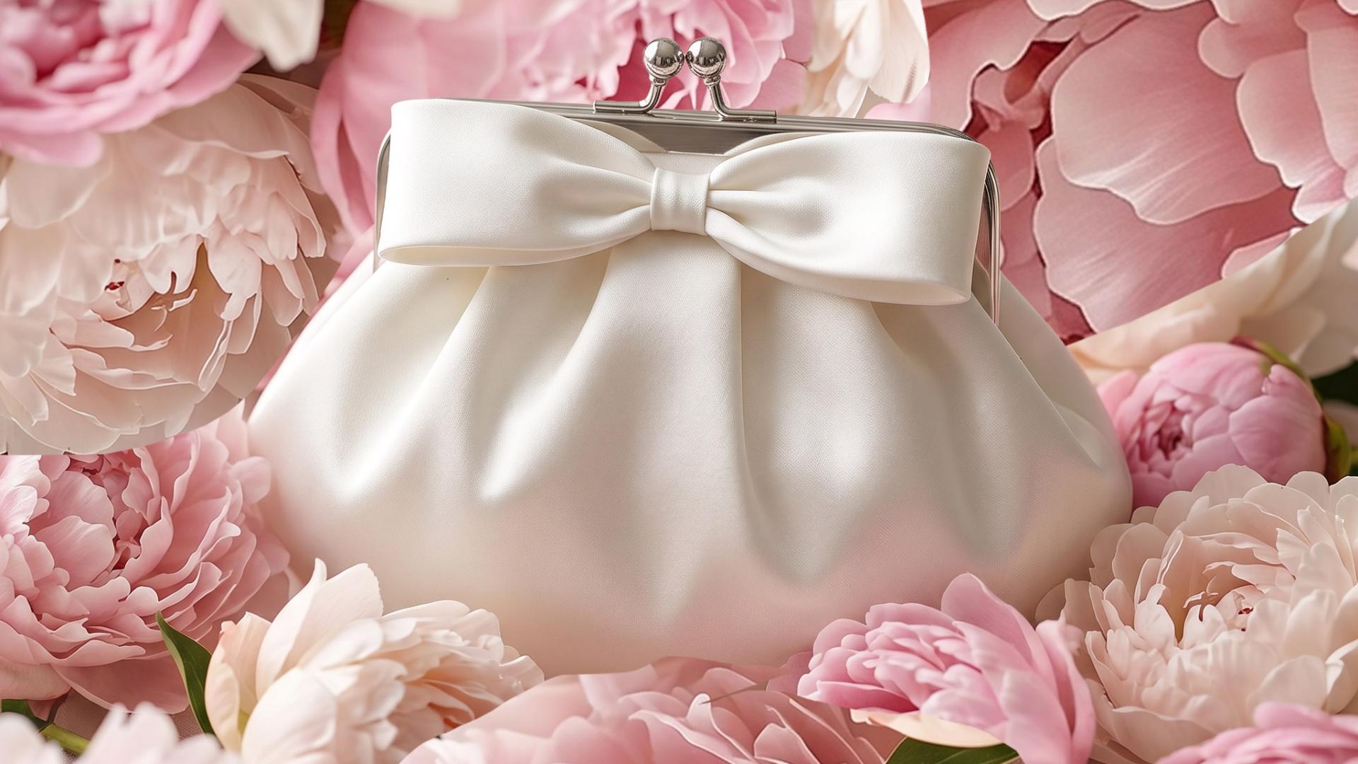 Bridal handbags clutches and purses for wedding